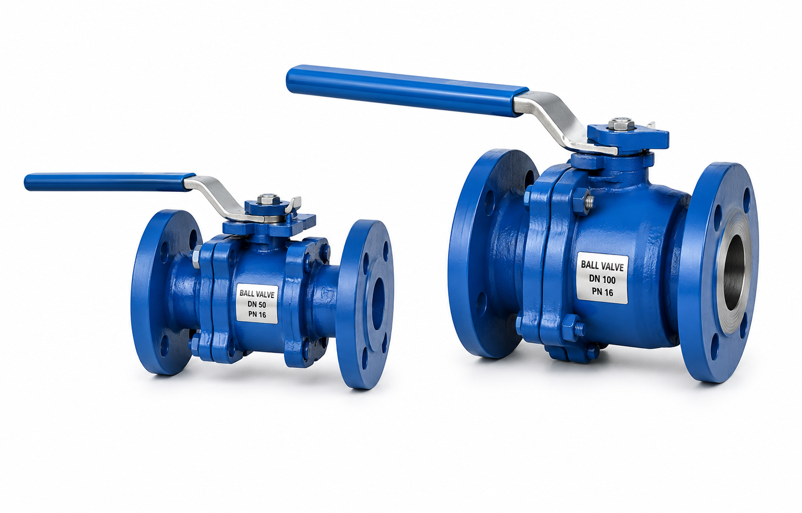 Industrial ball valves
